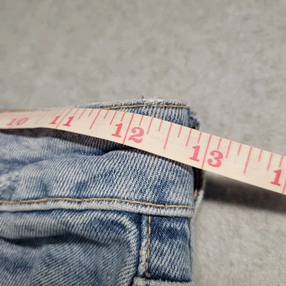 Free People We The Free Distressed Ripped Jeans Light Wash‎ Size 27 Boho - Picture 6 of 13